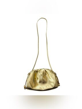Gold Metallic Crossbody Bag